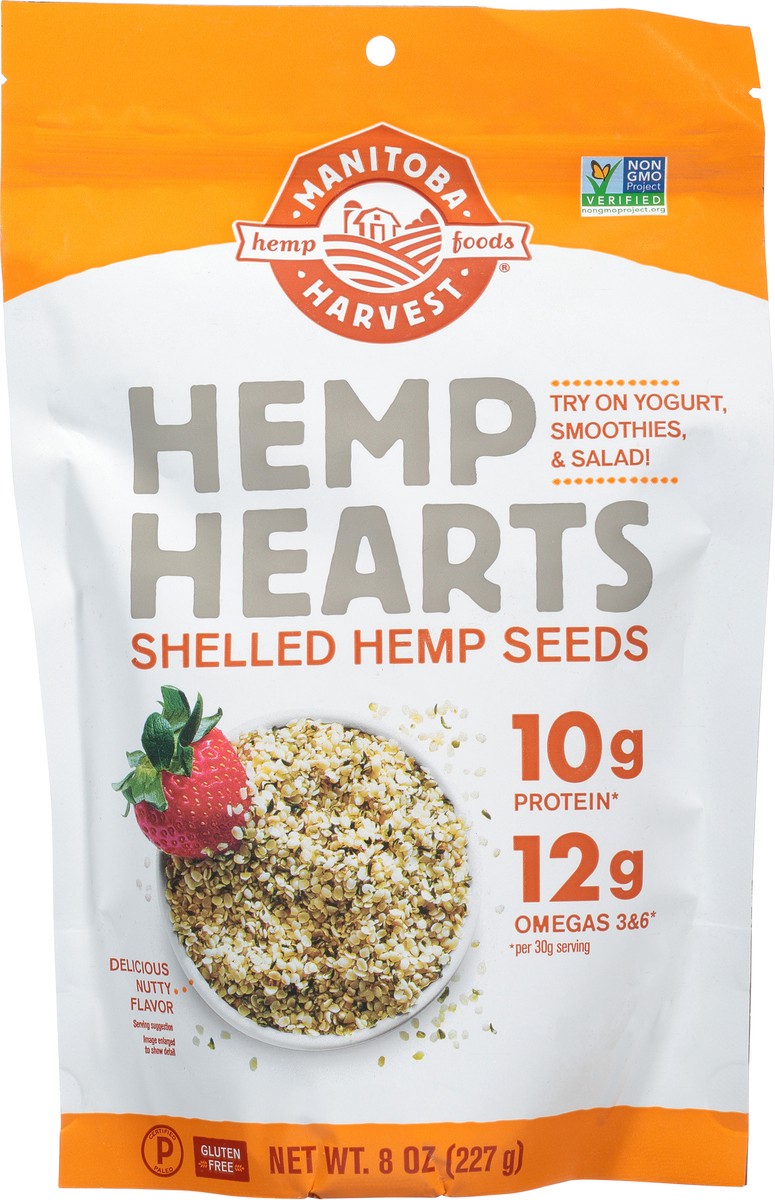 slide 5 of 11, Manitoba Harvest Harvest Hemp Hearts Shelled, 8 oz