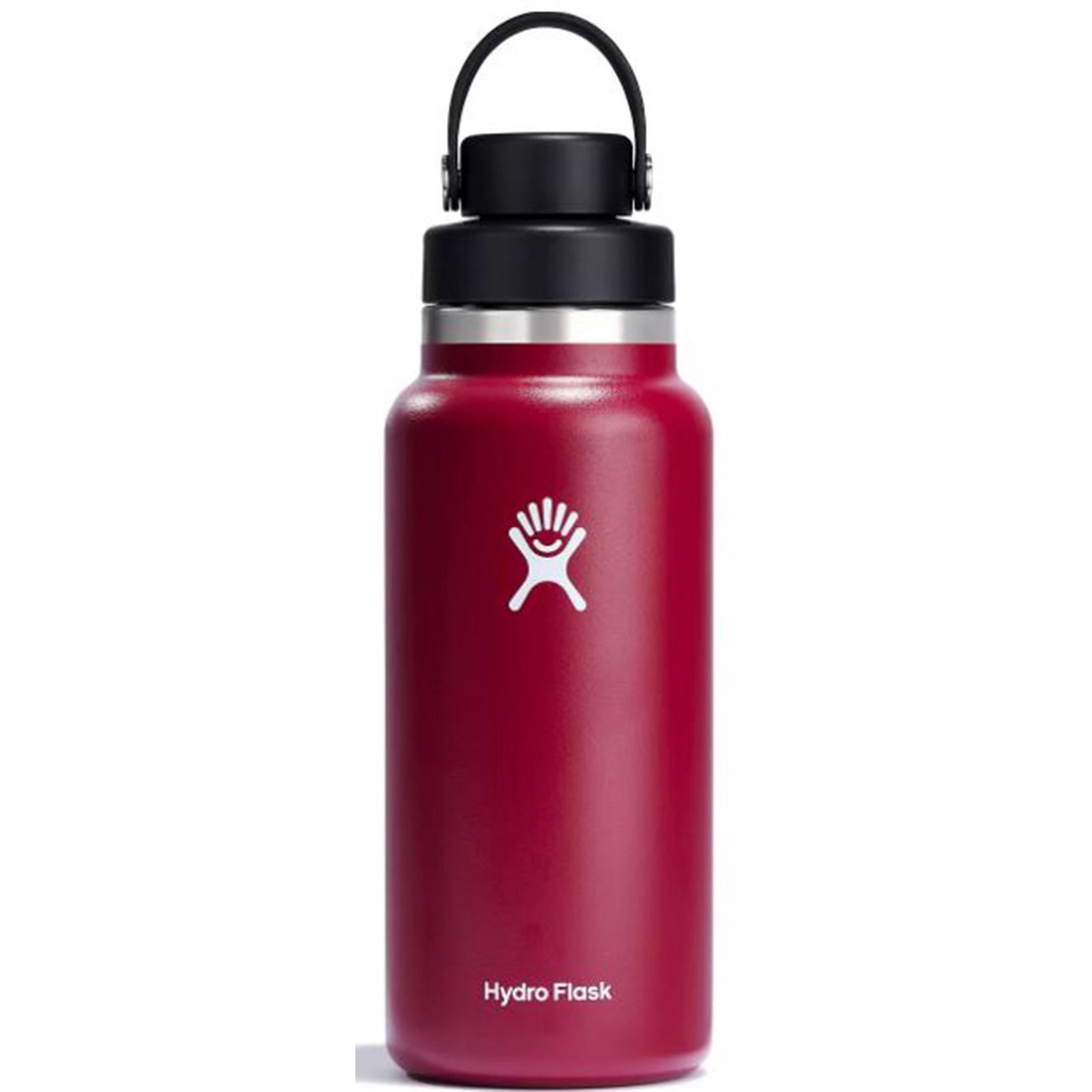 slide 1 of 1, Hydro Flask 32 oz Wide Mouth Water Bottle with Flex Chug Cap - Berry, 1 ct