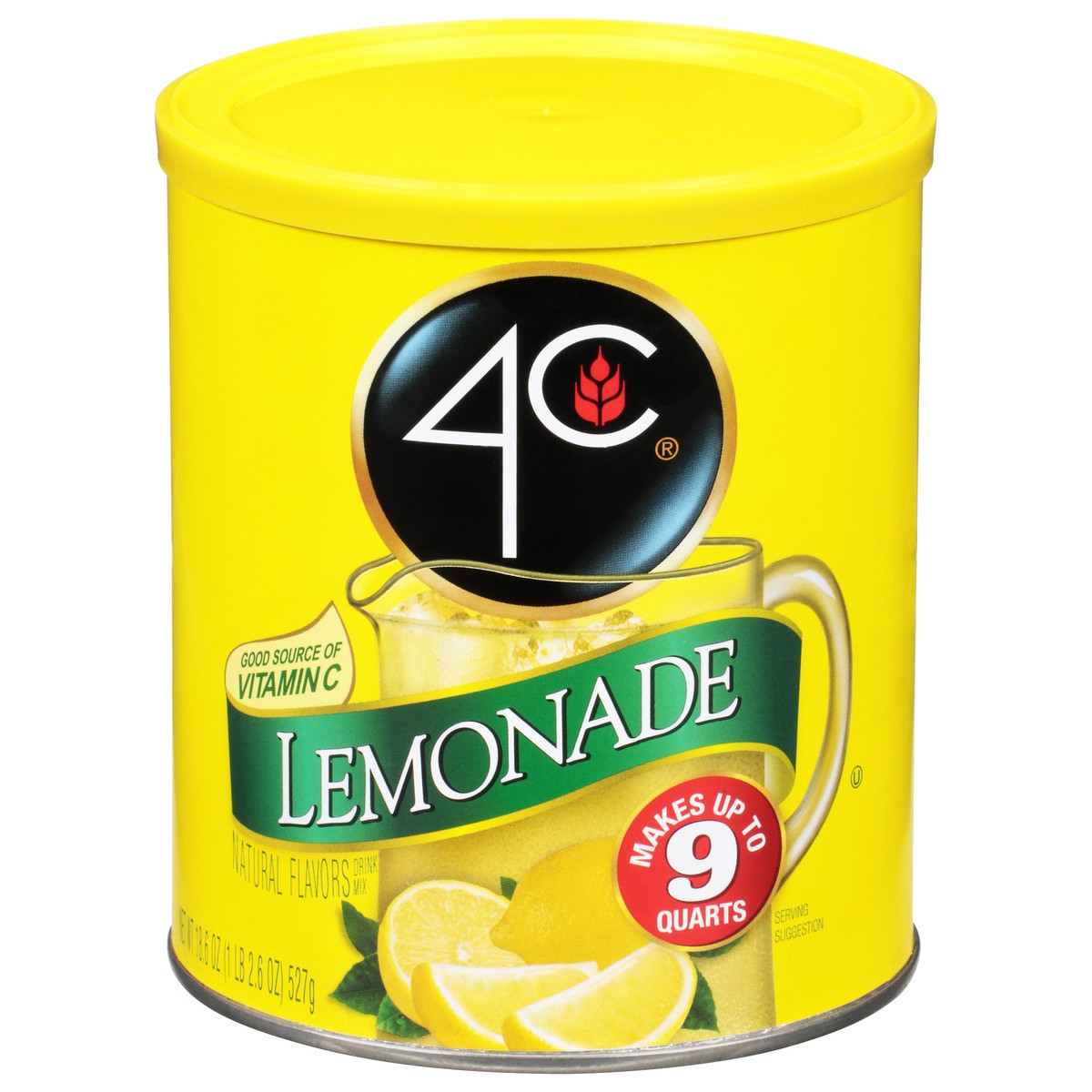 slide 1 of 1, 4C Lemonade Mix, 20.3 oz