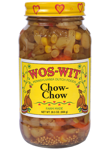 slide 1 of 1, Wos-Wit Wos Wit Chow Chow, 28.5 fl oz