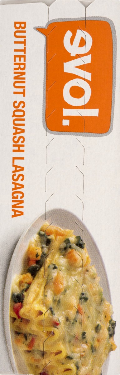 slide 7 of 9, Evol Butternut Squash Lasagna, Vegetarian, Single Serve, Frozen Meal, 10.8 oz., 10.8 oz
