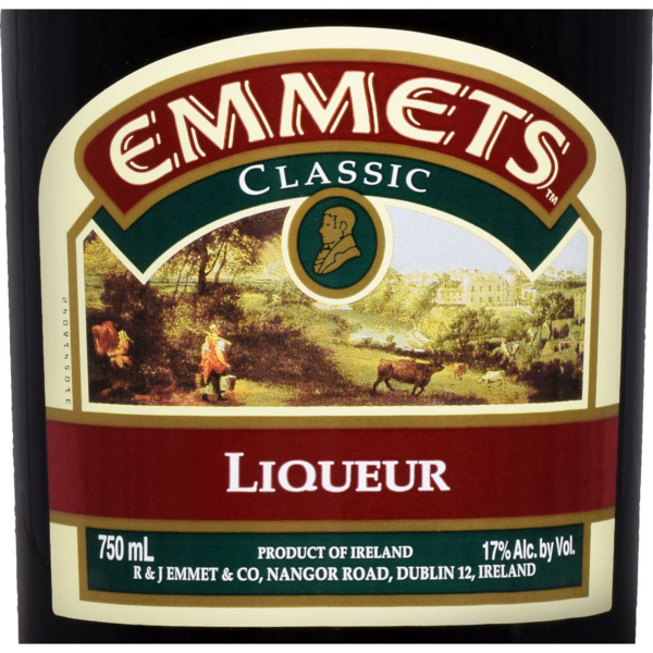 slide 3 of 7, Emmet's Classic Irish Cream Liqueur, 750 ml