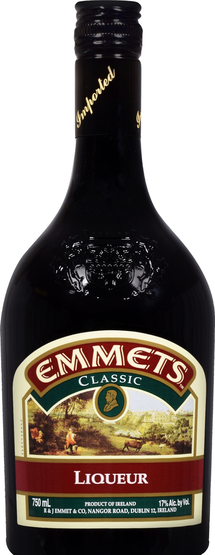 slide 1 of 2, Emmets Irish Cream, 750 ml