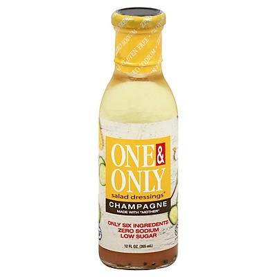 slide 1 of 1, One 'n Only Champagne Salad Dressing, 12 fl oz