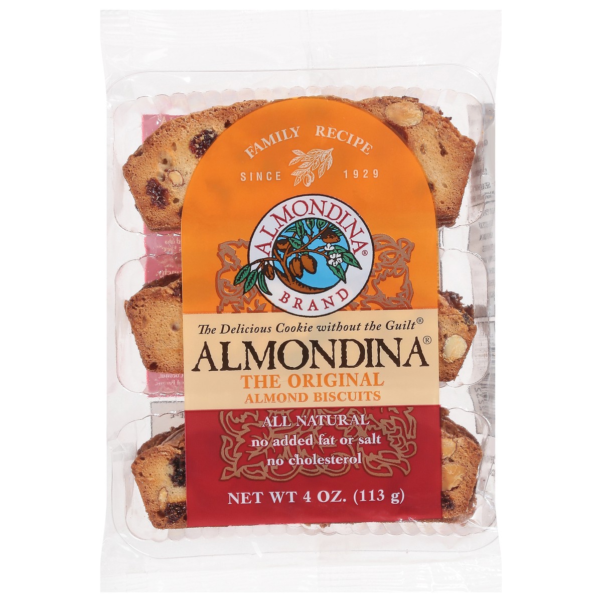 slide 1 of 5, Almondina Original Almond Biscuits, 4 oz