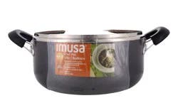 IMUSA Olla Tapa Cristal 6 Qt N/s