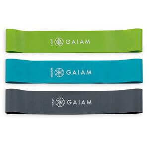 slide 1 of 1, Gaiam Restore Mini Loop Bands 5-Pack, 5 ct
