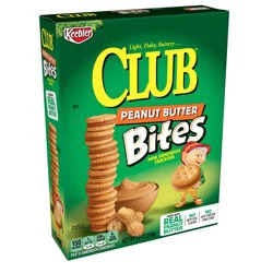Keebler Peanut Butter Bites Club Crackers - 8.8 oz