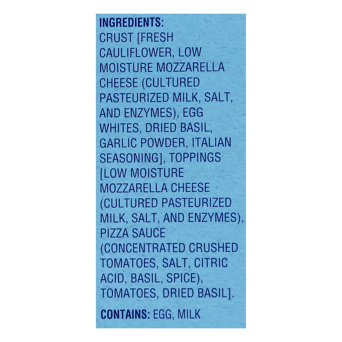 slide 13 of 13, Cali'flour Foods Cauliflower Crust Artisan Margherita Pizza 9.4 oz, 9.4 oz