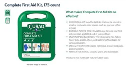 Curad 175 Ct First Aid Kit