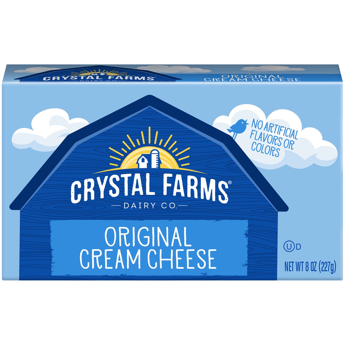 slide 2 of 2, Crystal Farms Cream Cheese, 8 oz