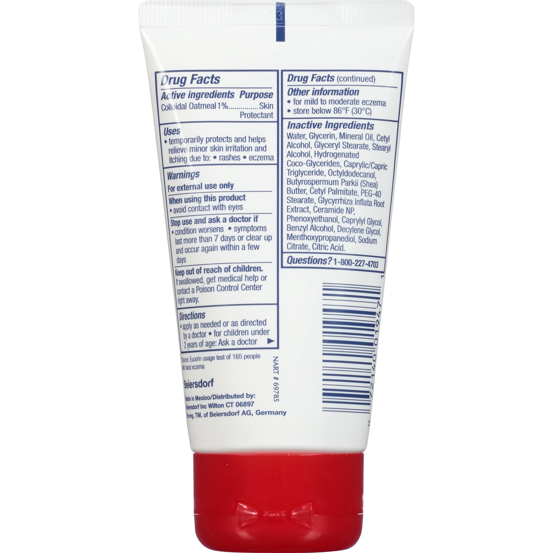 slide 6 of 6, Eucerin Eczema Relief Hand Creme, 2.7 oz