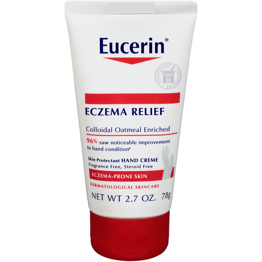 slide 1 of 6, Eucerin Eczema Relief Hand Creme, 2.7 oz