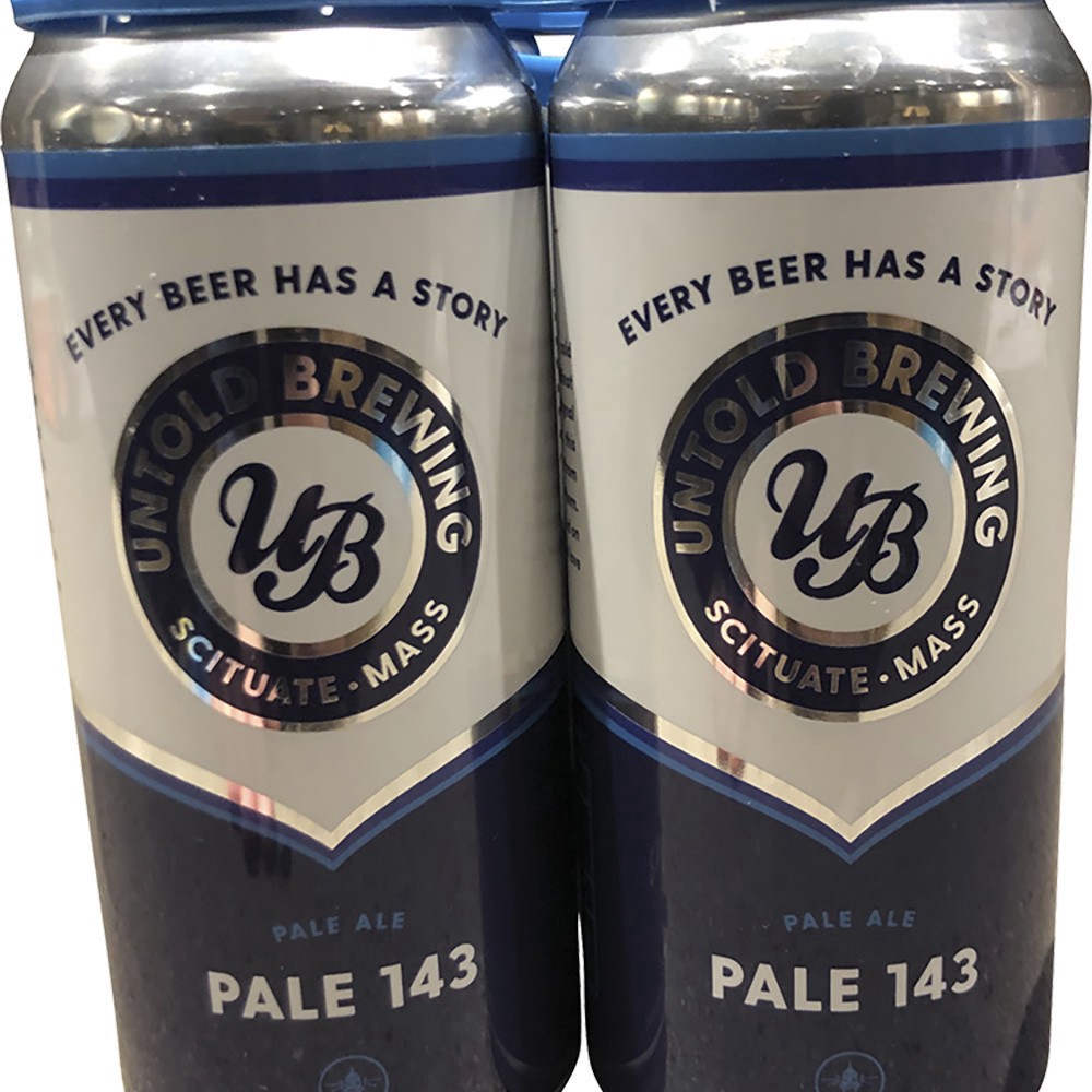 slide 1 of 1, Untold Brewing Pale 143, 4 ct; 16 oz