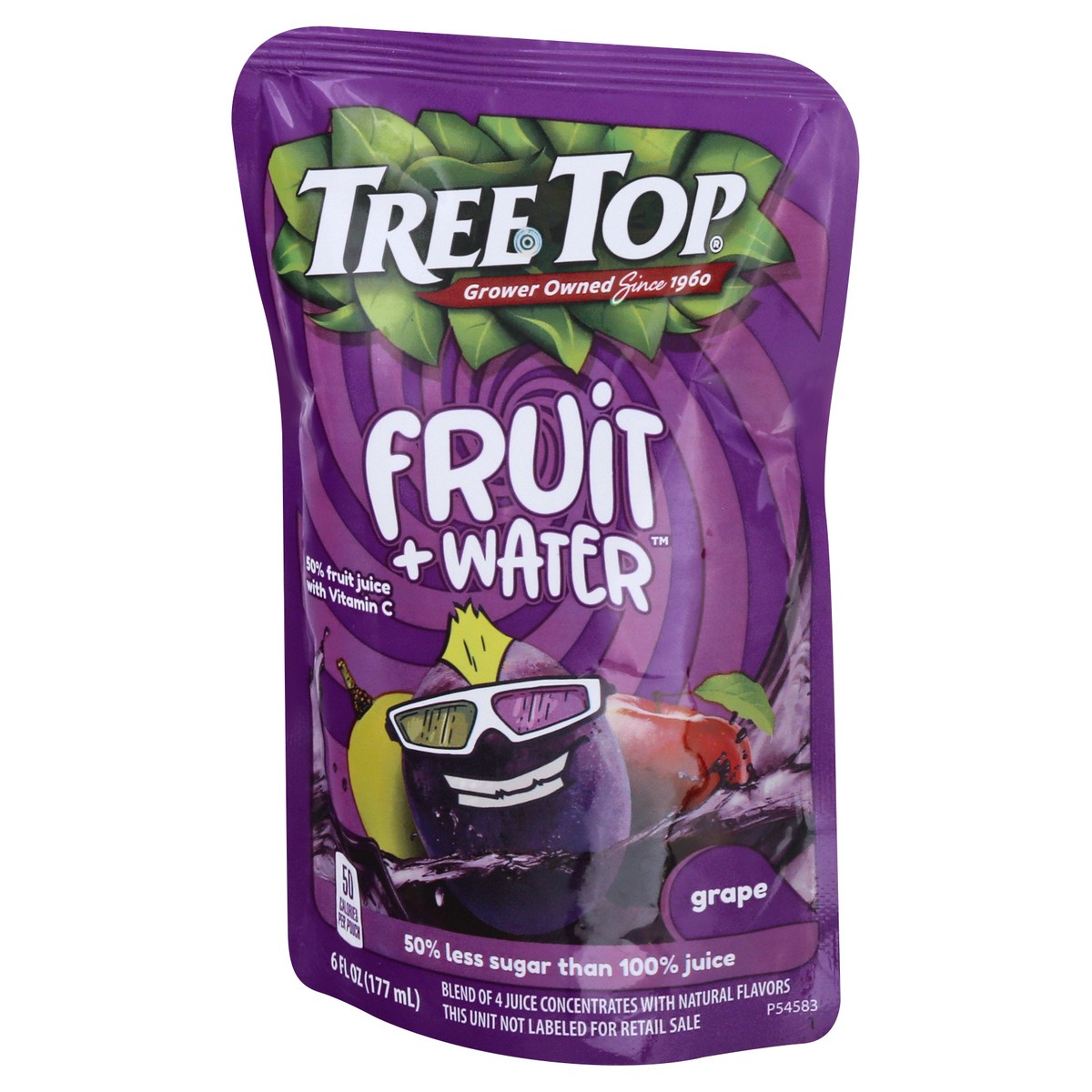 slide 3 of 8, Tree Top Grape Fruit + Water - 6 oz, 6 oz