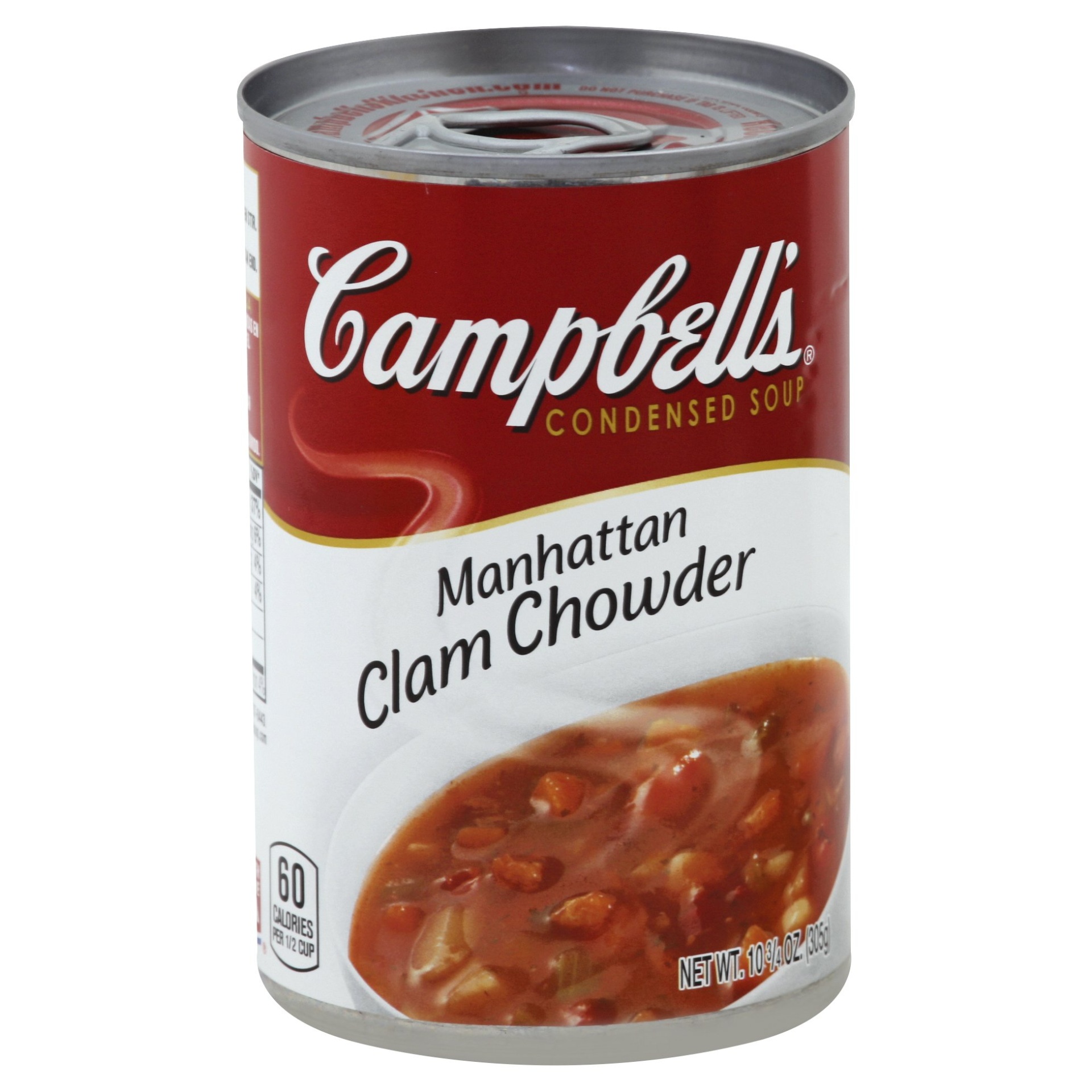 slide 1 of 1, Campbell's Condensed Manhattan Clam Chowder, 10.75 oz