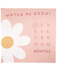 Carter's Baby Flower Milestone Blanket - Pink One Size