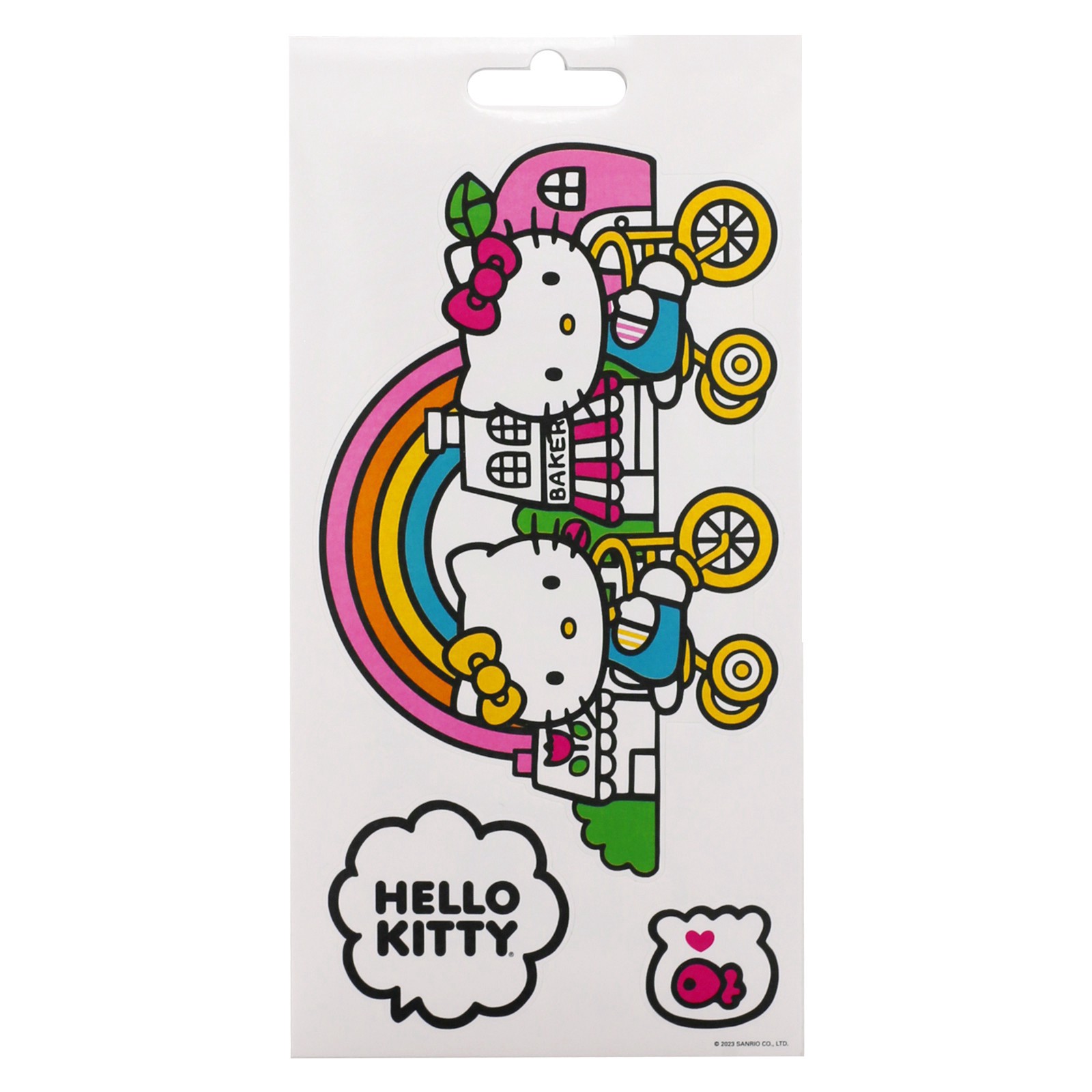 slide 2 of 3, Trends International Hello Kitty Roomscapes Decal Set, 4 in x 8 in