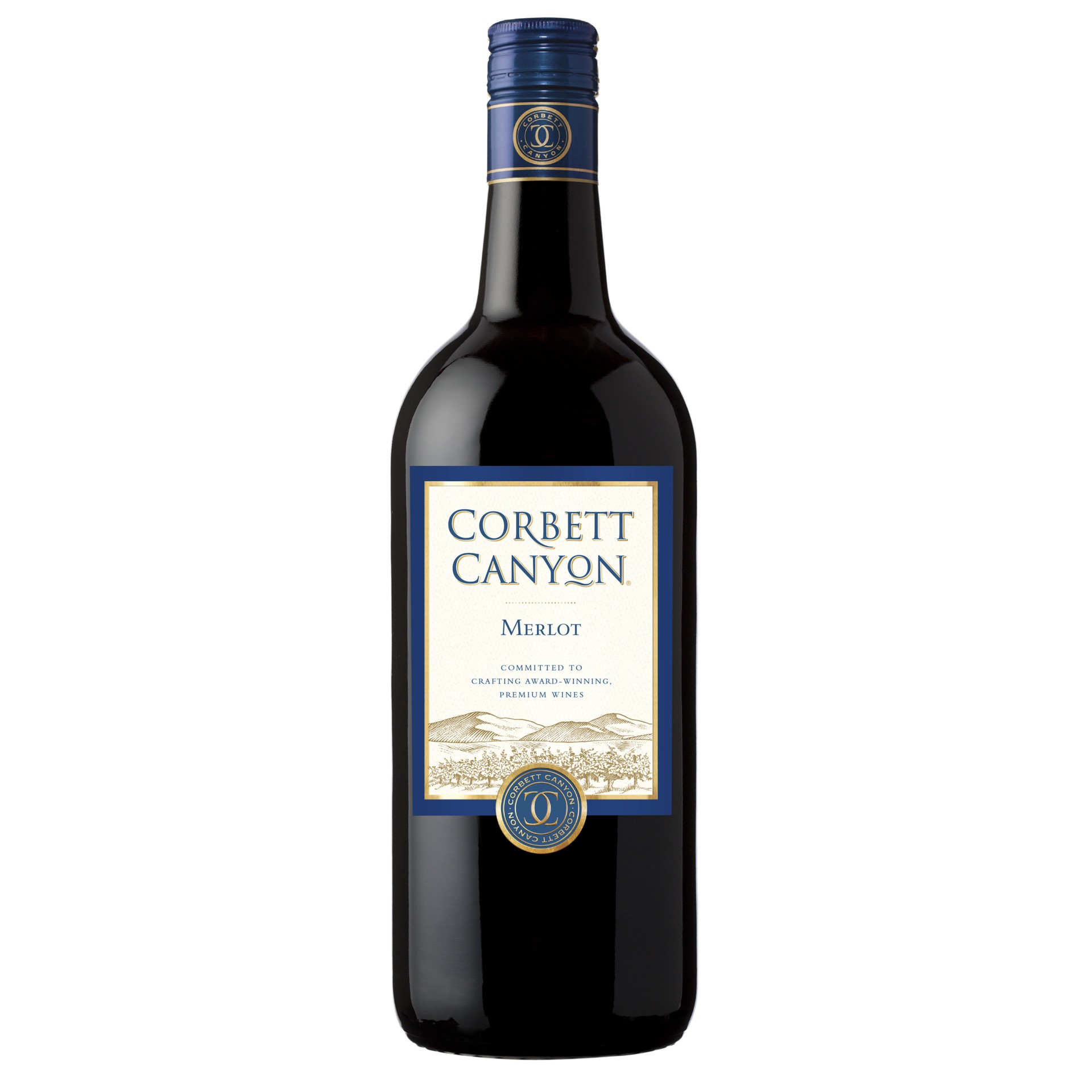 slide 1 of 2, Corbett Canyon Merlot, Red Wine, American, 1 ct, 1.5L Bottle, 1.50 liter