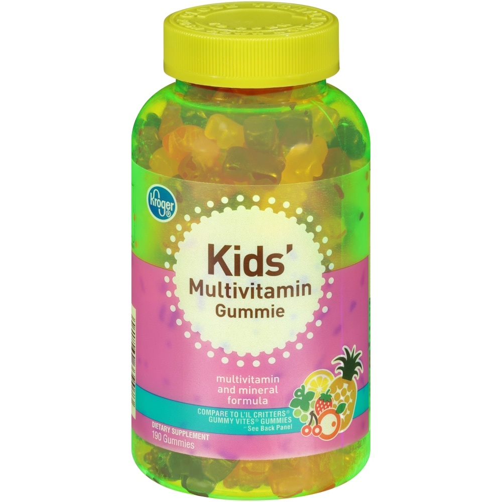 slide 1 of 1, Kroger Kids Multivitamin Gummies, 190 ct