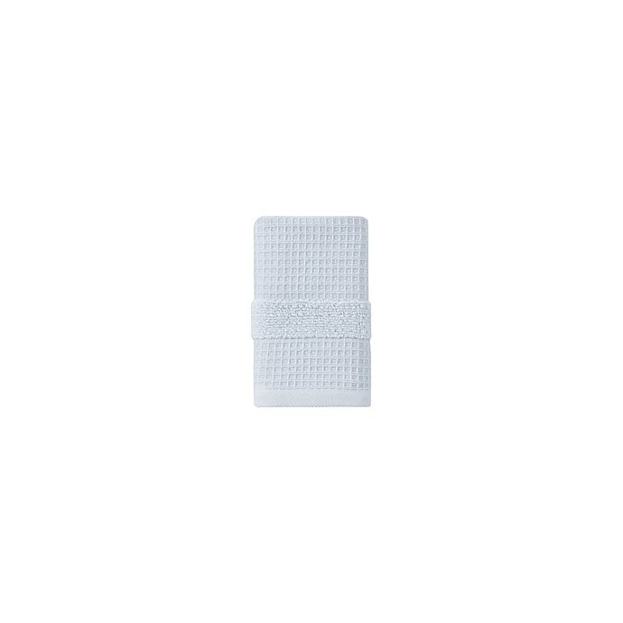 slide 1 of 1, Haven Organic Cotton Waffle & Terry Washcloth - Grey Down, 1 ct