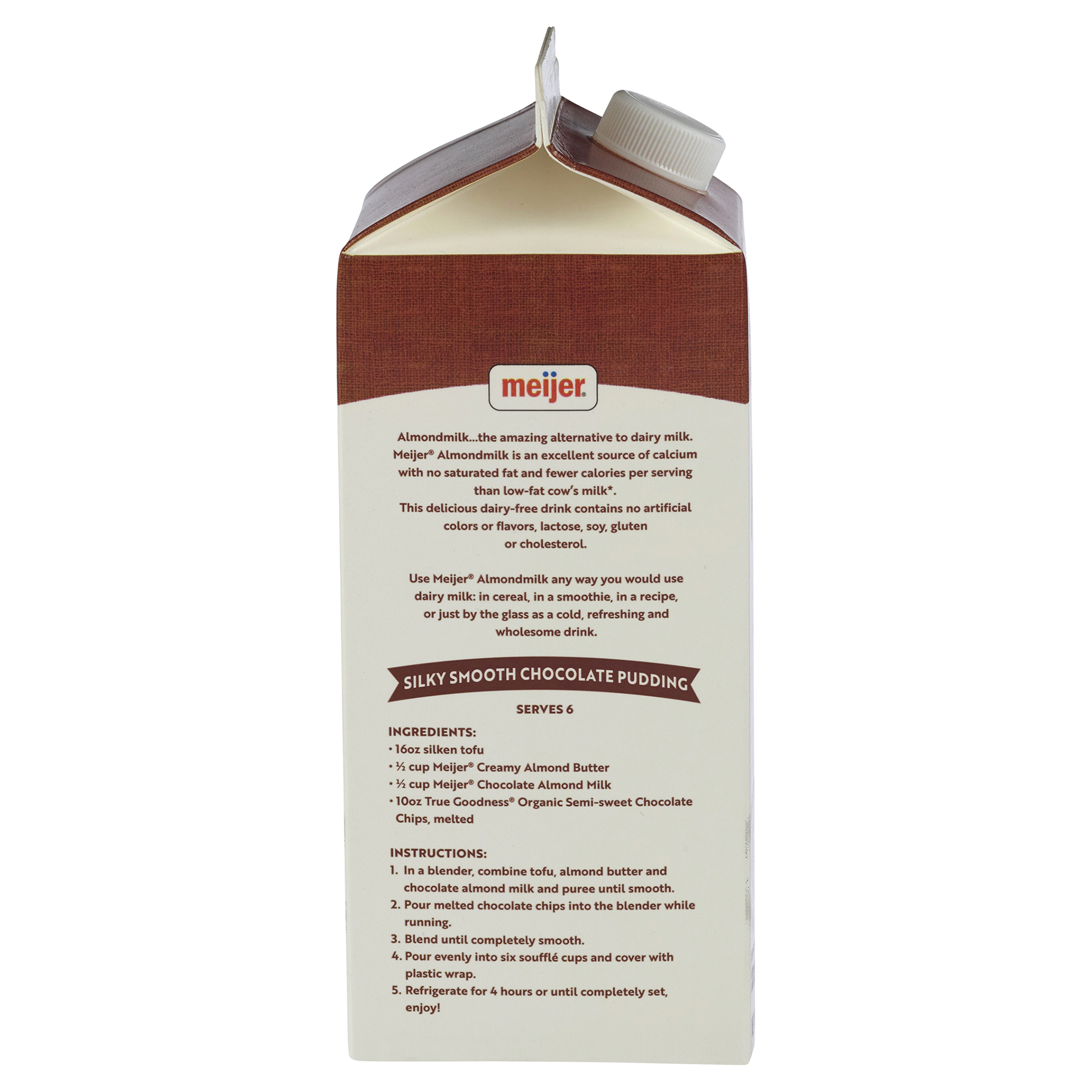 slide 5 of 9, Meijer Chocolate Almond Milk, 64 fl oz