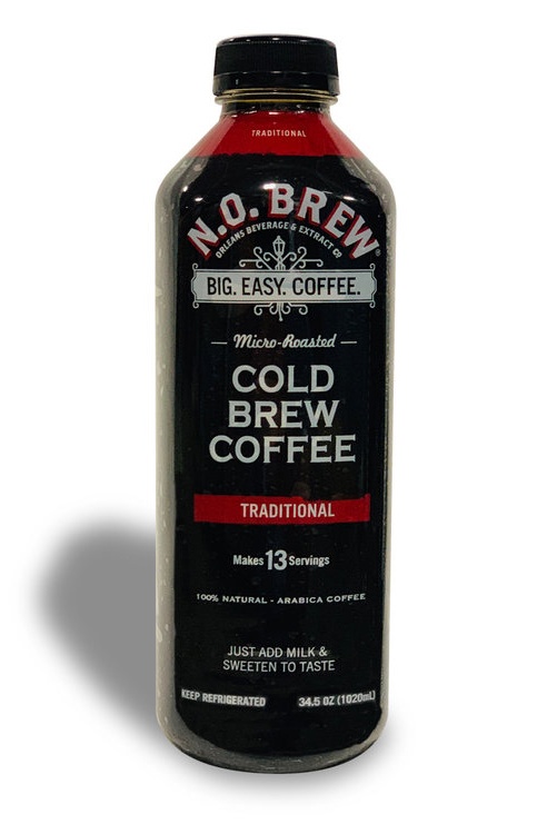 slide 1 of 1, N.O. Brew Trad Iced Coffee, 34.5 oz