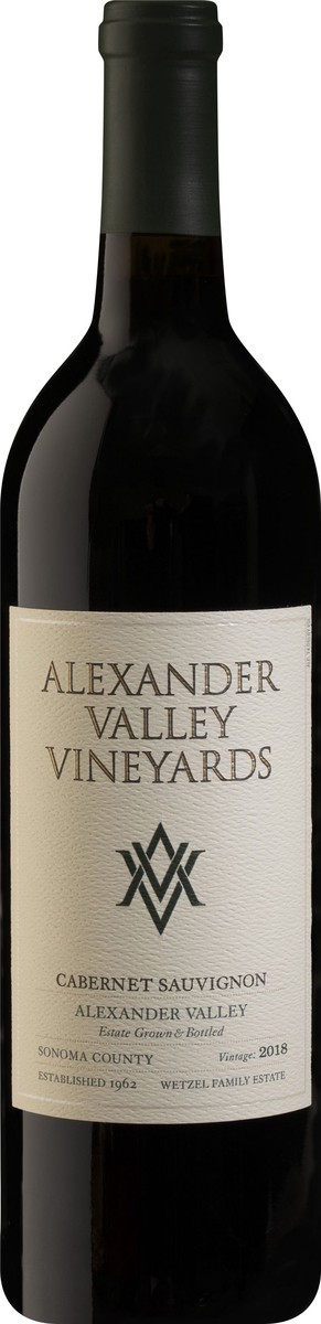 slide 2 of 4, Alexander Valley Vineyards Sonoma County Cabernet Sauvignon 750 ml, 750 ml