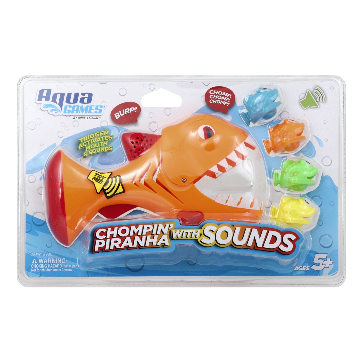 slide 1 of 1, Aqua Games Piranha Picnic With Sound, 1 ct