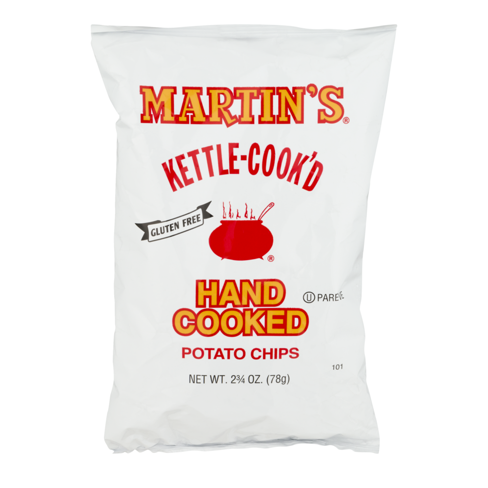 slide 1 of 1, Martin's Regular Kettle Cook'D Chips, 2.75 oz