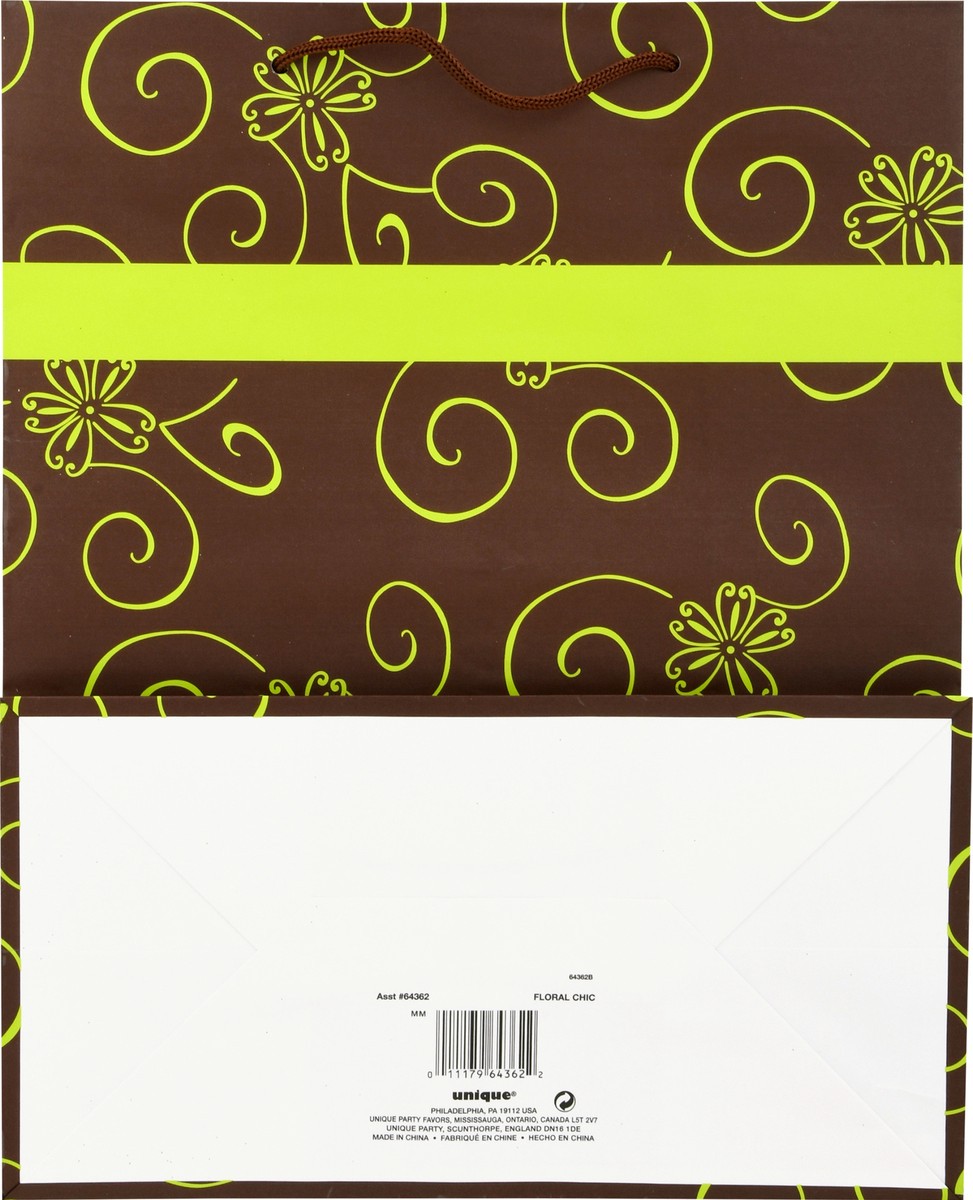 slide 3 of 9, Unique Floral Chic Bag 1 ea, 1 ct