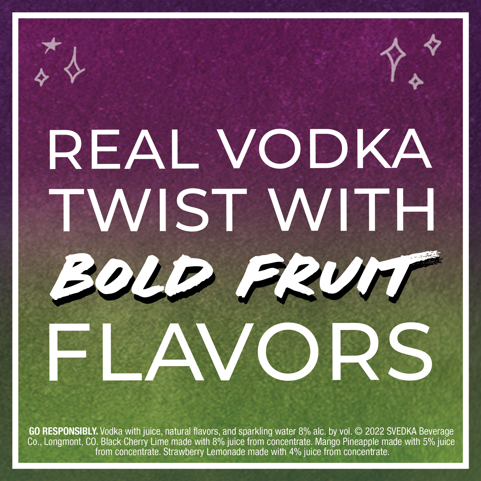 slide 5 of 5, Svedka Mango Pineapple Vodka Soda Ready To Drink Cocktail, 8.0% Abv, 1 ct