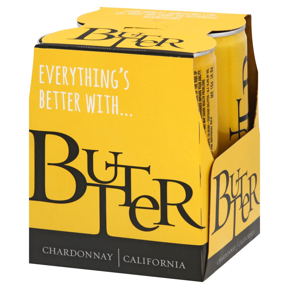 slide 3 of 9, JaM Cellars Butter Chardonnay /, 4 ct; 250 ml