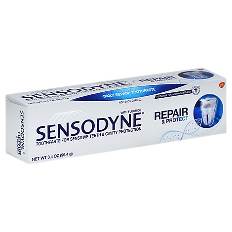 slide 1 of 1, Sensodyne Toothpaste Daily Repair With Fluoride Repair & Protect, 3.4 oz