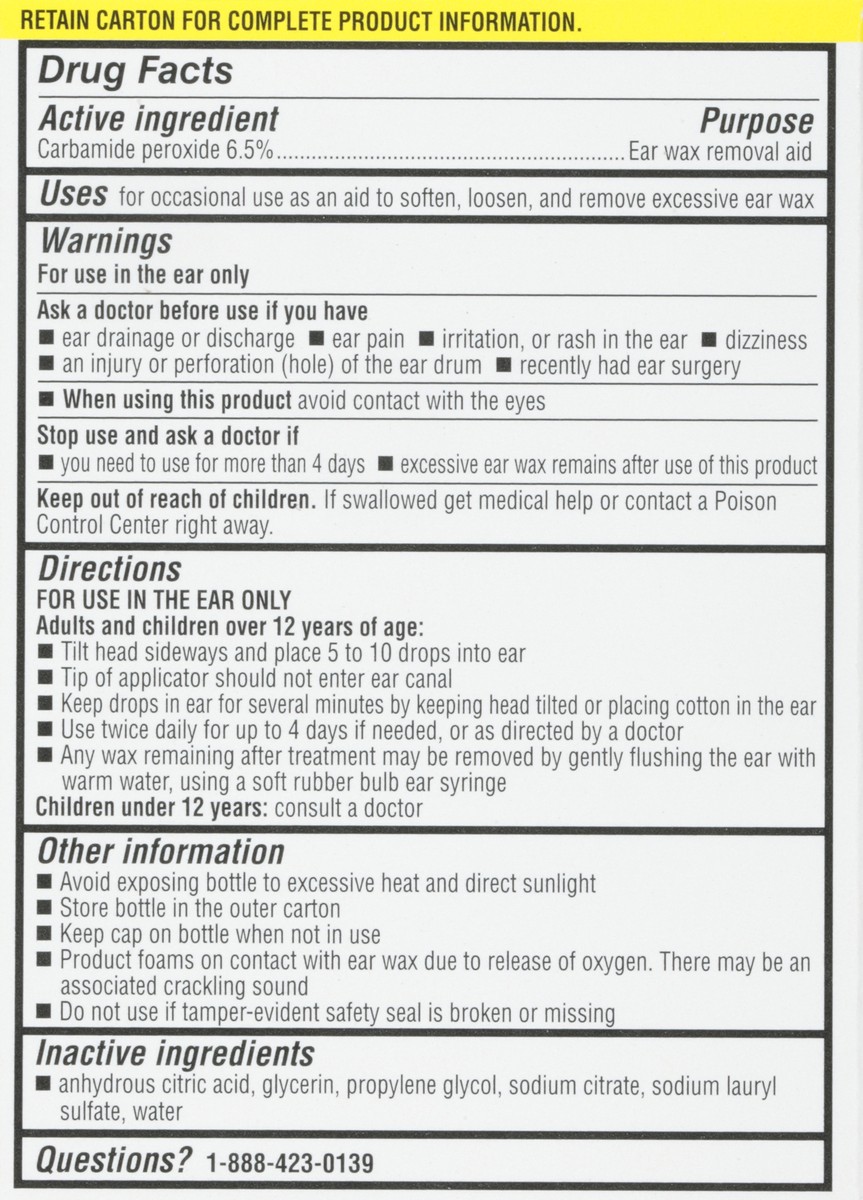slide 7 of 9, TopCare Health Earwax Removal Kit 0.5 fl oz, 0.5 fl oz