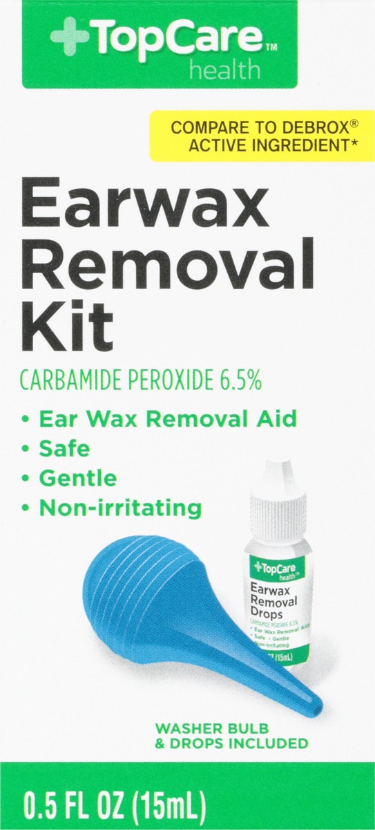 slide 6 of 9, TopCare Health Earwax Removal Kit 0.5 fl oz, 0.5 fl oz
