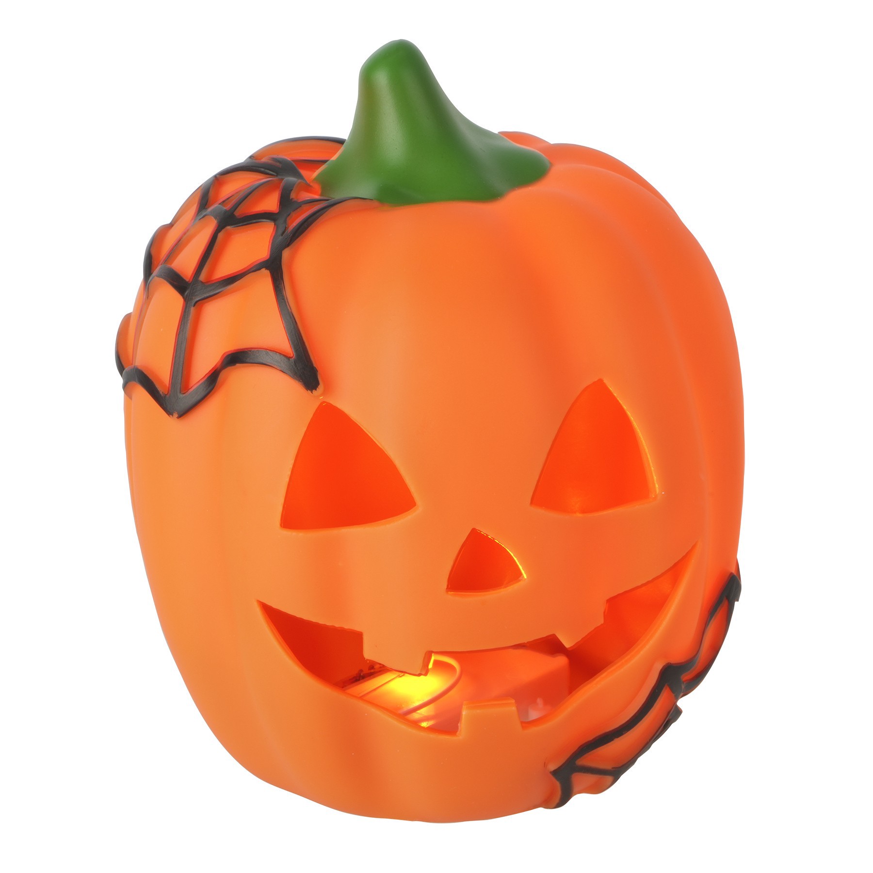 slide 4 of 4, 5.5" Jack-O'-Lantern Light-Up 3d Diamond Art Kit By Make Market, 5.5 in