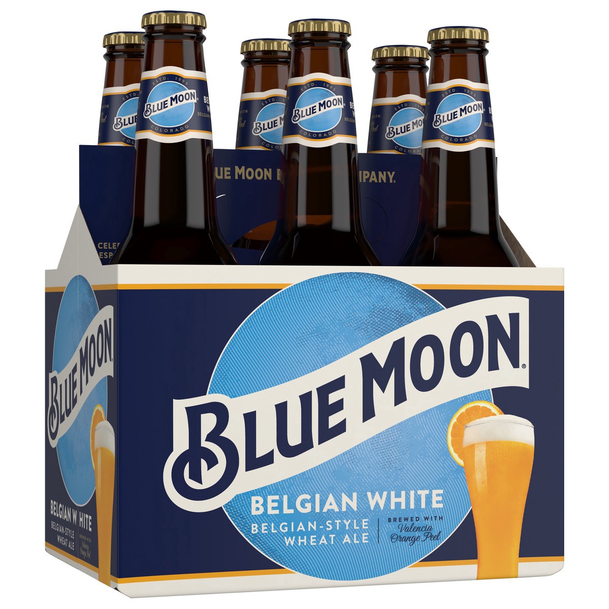 slide 3 of 9, Blue Moon Beer, 6 ct; 12 oz