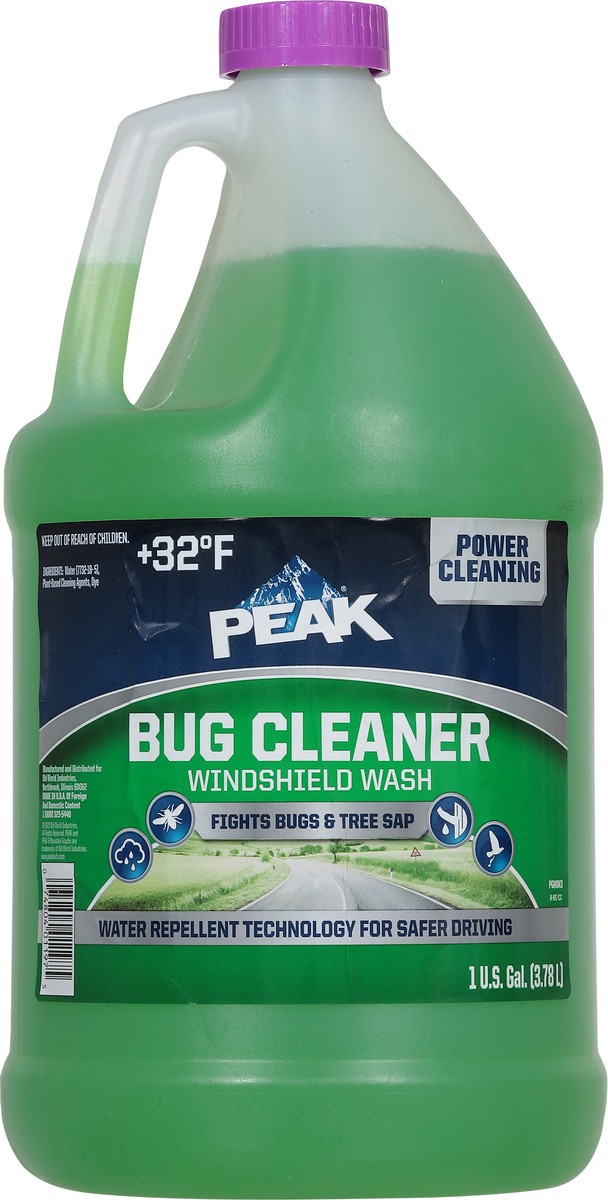 slide 8 of 13, Peak Bug Cleaner Windshield Wash 1 gal, 1 gal