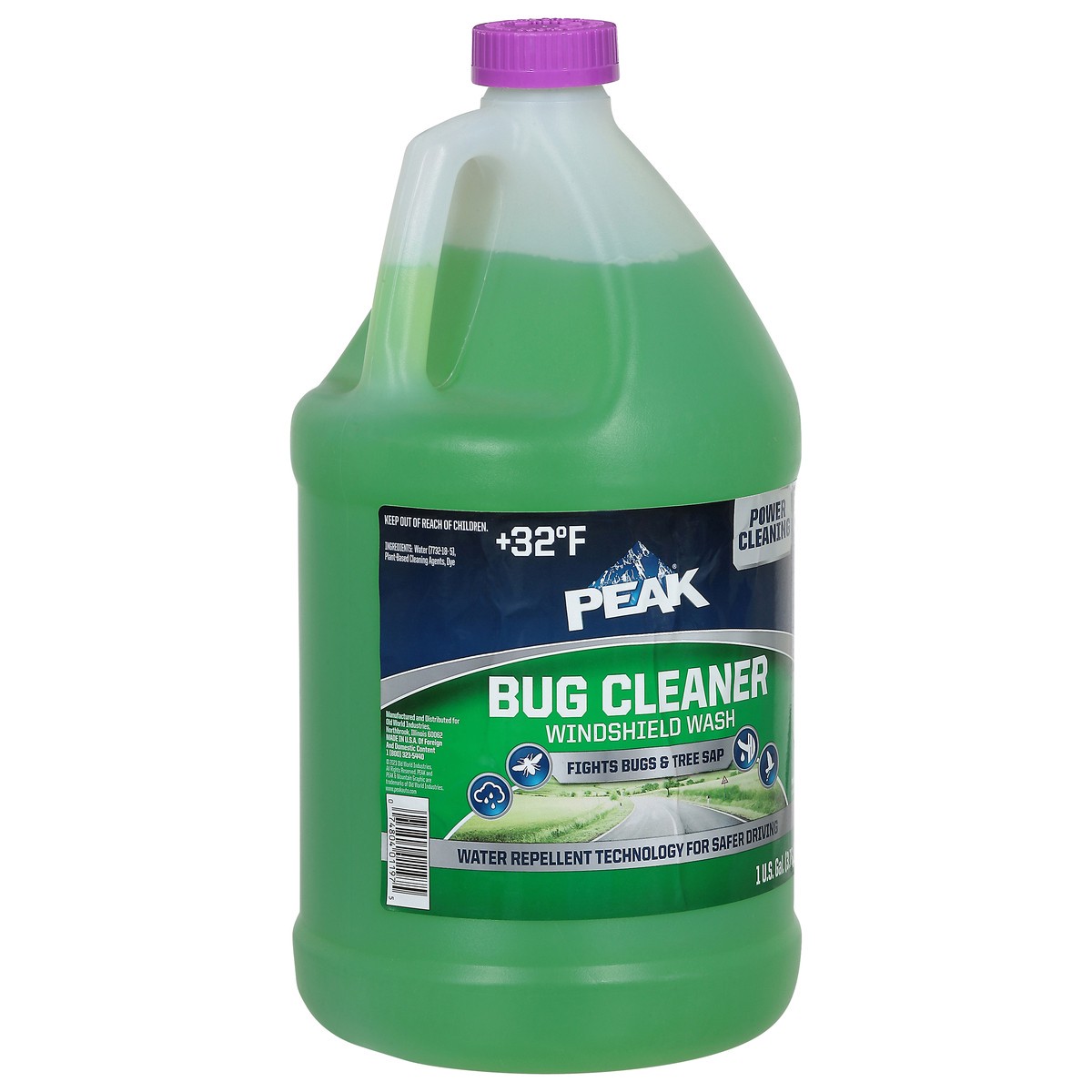 slide 4 of 13, Peak Bug Cleaner Windshield Wash 1 gal, 1 gal