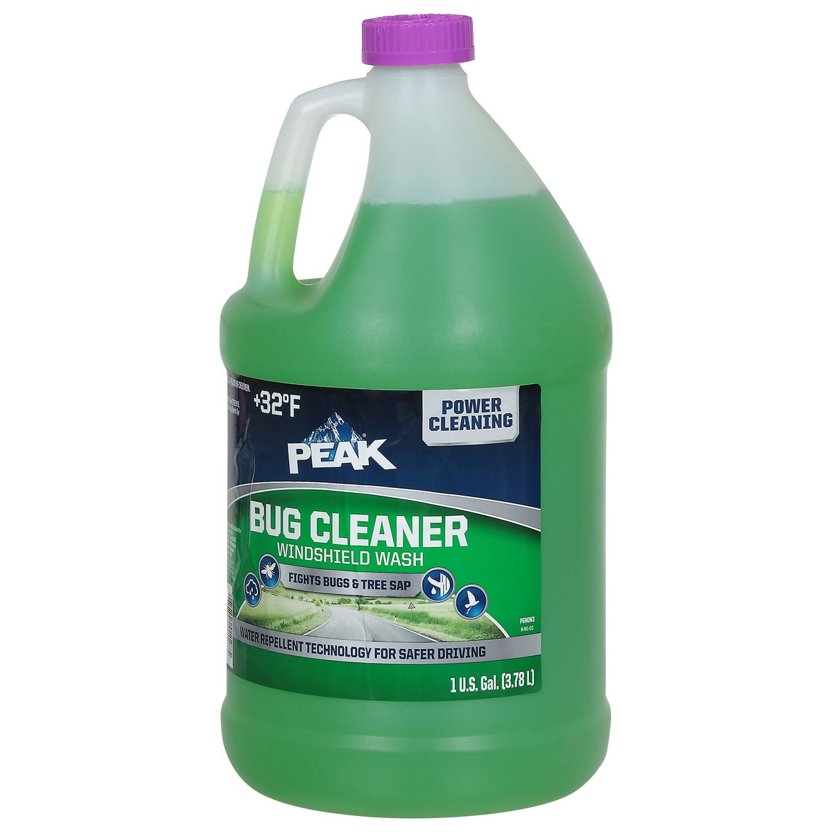 slide 11 of 13, Peak Bug Cleaner Windshield Wash 1 gal, 1 gal