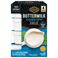 Private Selection Buttermilk Ranch Dip Singles