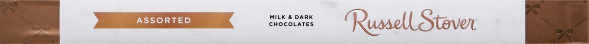 slide 10 of 10, RUSSELL STOVER Christmas Assorted Milk & Dark Chocolate Gift Box, 9.4 oz. (16 pieces), 16 ct