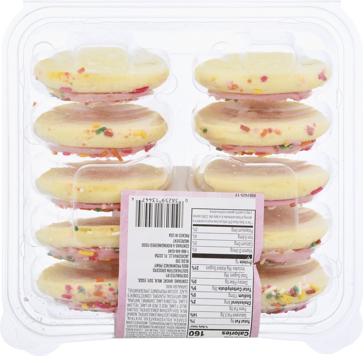 slide 12 of 14, SE Grocers Pink Frosted, 1 ct