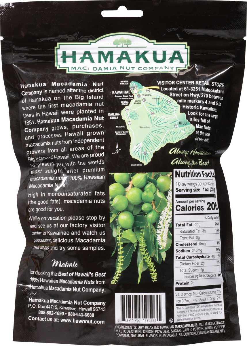 slide 3 of 13, Hamakua Island Onion Macadamia Nuts 10 oz, 10 oz