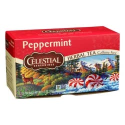 Celestial Seasonings Caffeine Free Peppermint Herbal Tea - 20 ct