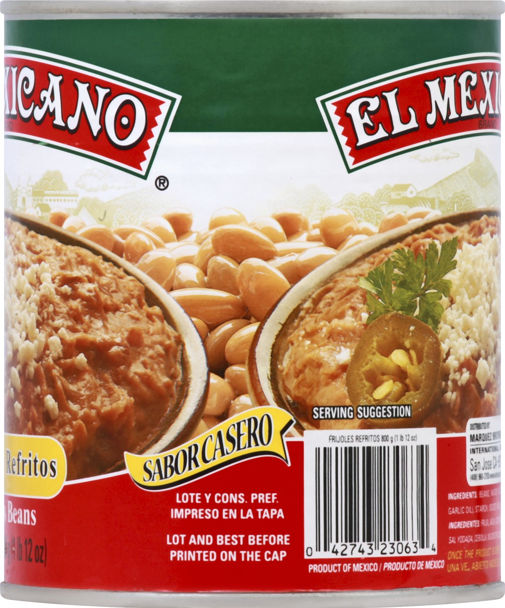 slide 3 of 10, El Mexicano Refried Beans, 26 oz