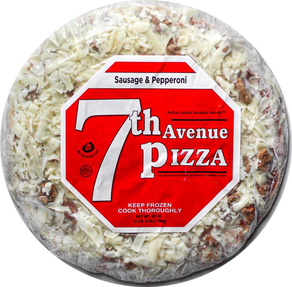 slide 1 of 1, 7Th Ave Pizza Sausage & Pepp, 25 oz