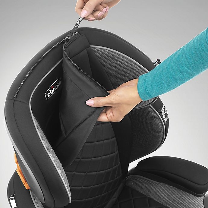 slide 4 of 9, Chicco KidFit Zip Air 2-in-1 Belt Positioning Booster Seat - Atmos, 1 ct