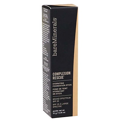 slide 1 of 1, bareMinerals Complexion Rescue Foundation Stick SPF25 Cashew, 0.35 oz